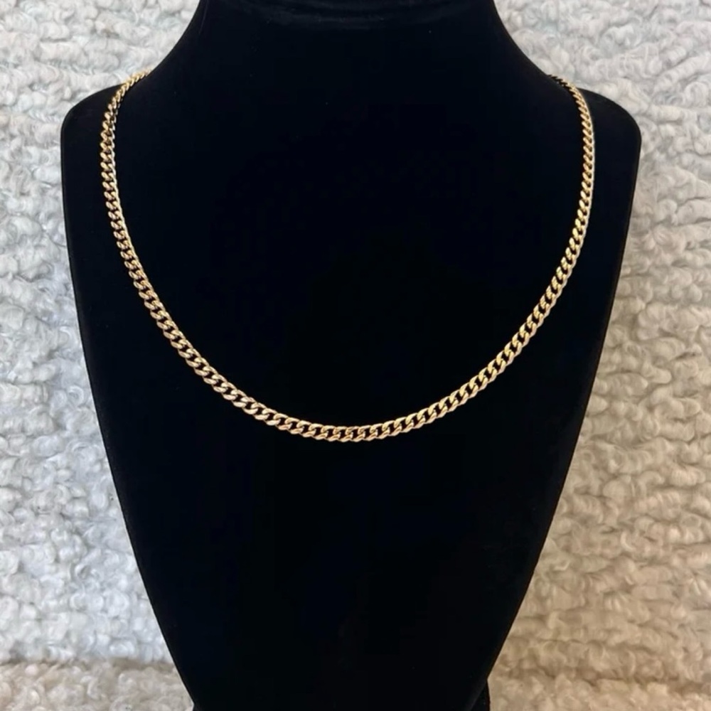 18k Gold Plated Men’s & Women’s Chain Necklace
